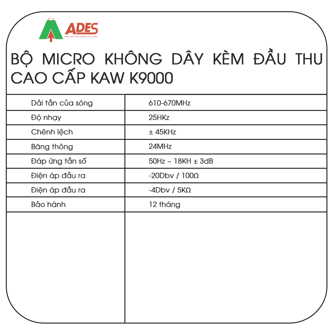 Bo Micro KAW-K9000