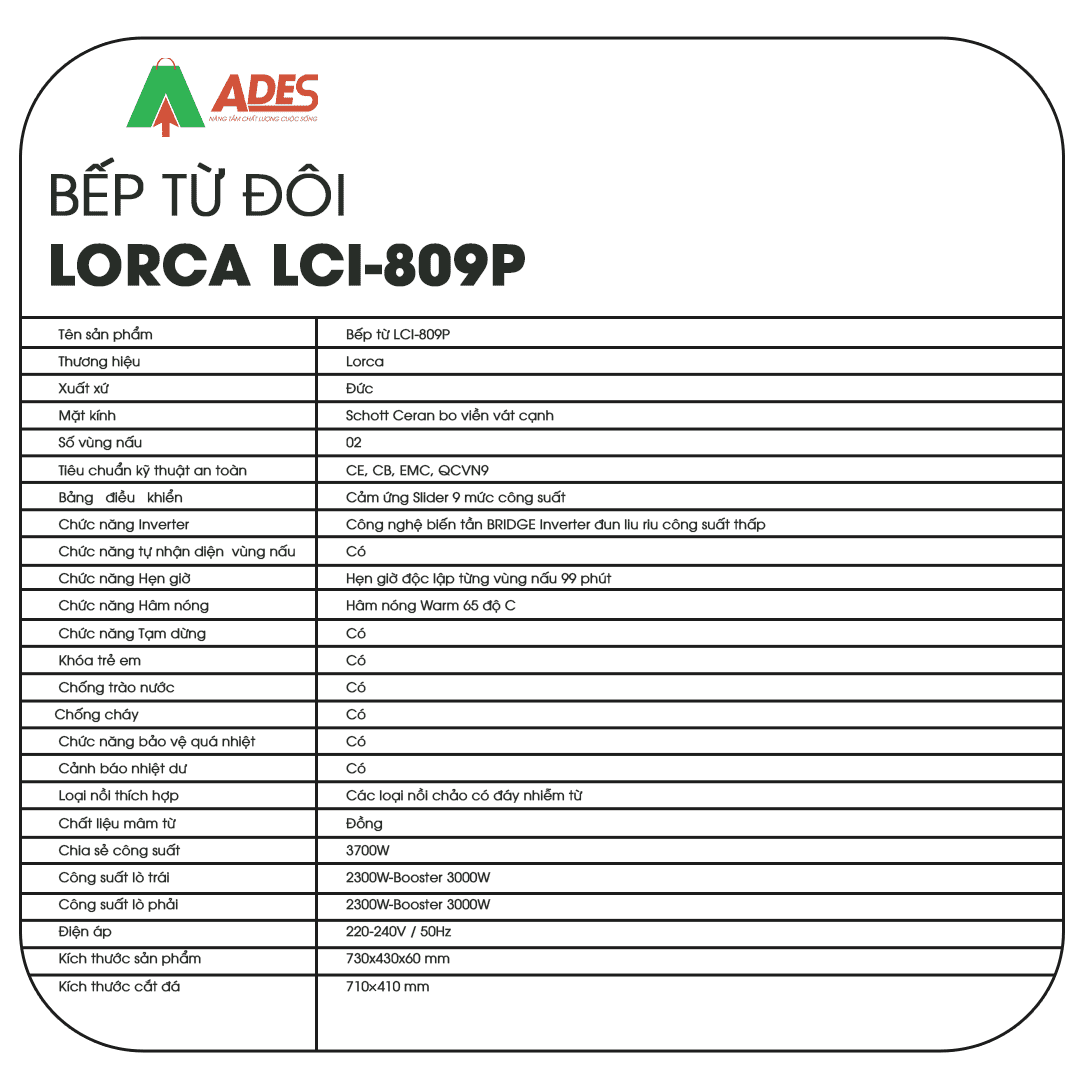 Bep tu Lorca LCI-809P