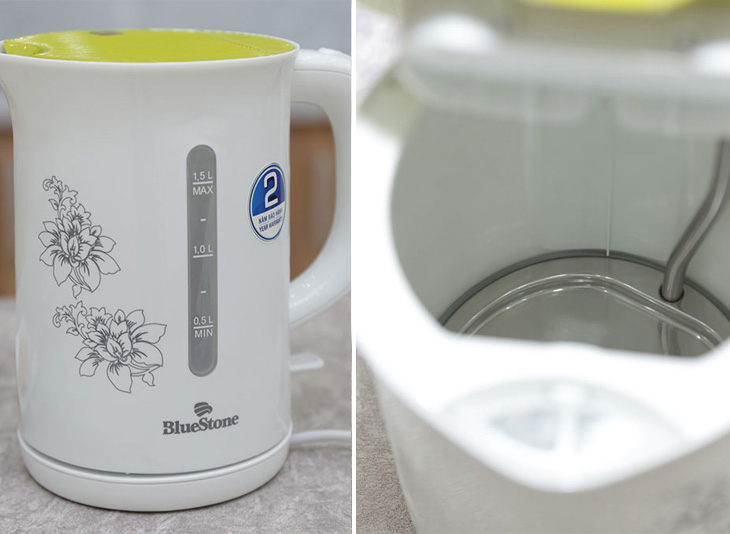 ấm siêu tốc bluestone bên trong điện máy ades