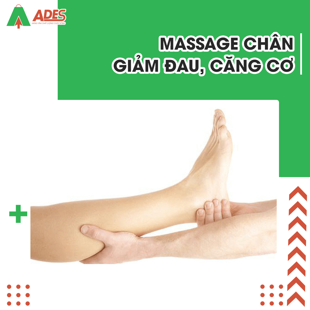 massage chan giam dau, cang co