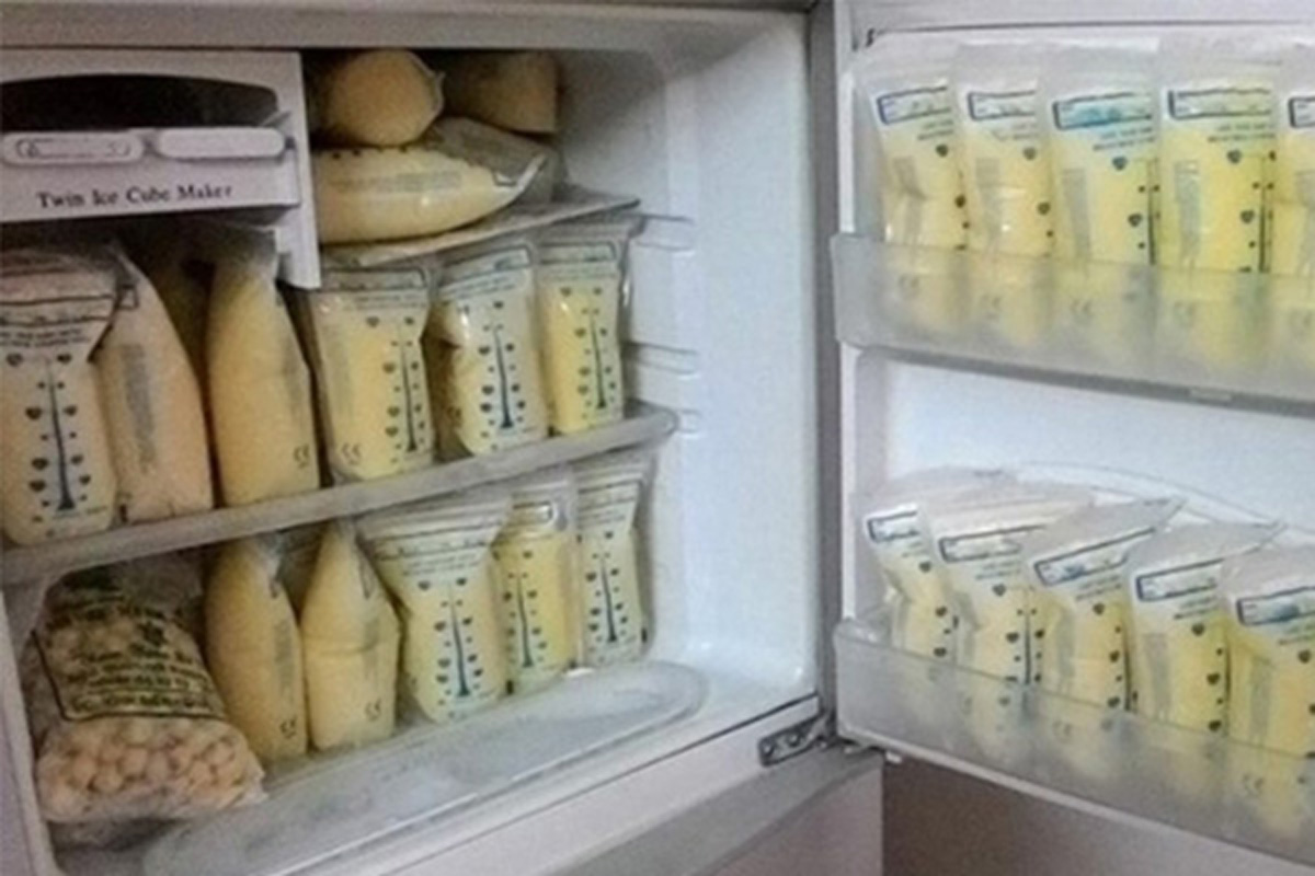 Cách bảo quản sữa mẹ trong ngăn mát tủ lạnh