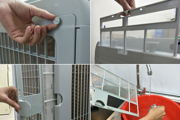 Hướng dẫn vệ sinh quạt điều hòa.