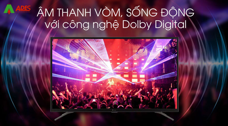 Cong nghe Dolby Digital Android Tivi Casper 43 inch 43FG5000