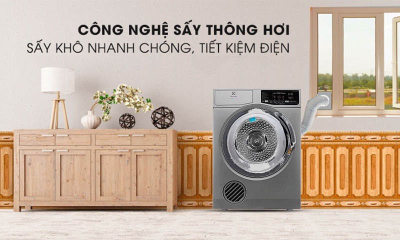 Ưu điểm và nhược điểm của máy sấy thông hơi.