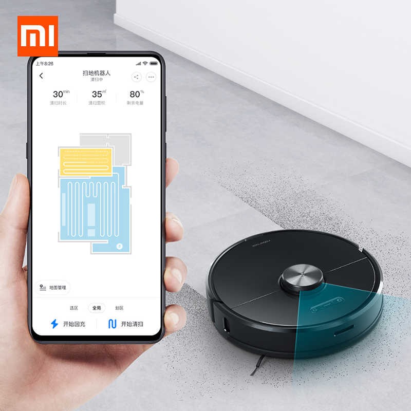 Ung dung danh cho Mi Robot Vacuum moi chi ho tro Tieng Trung ma chua co Tieng Anh