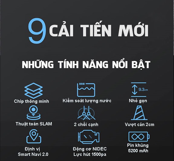 9 cai tien moi noi bat cua Robot Ecovacs T5 Hero