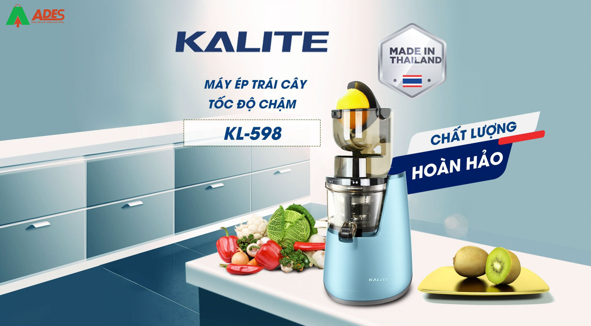 May ep trai cay Kalite KL-598