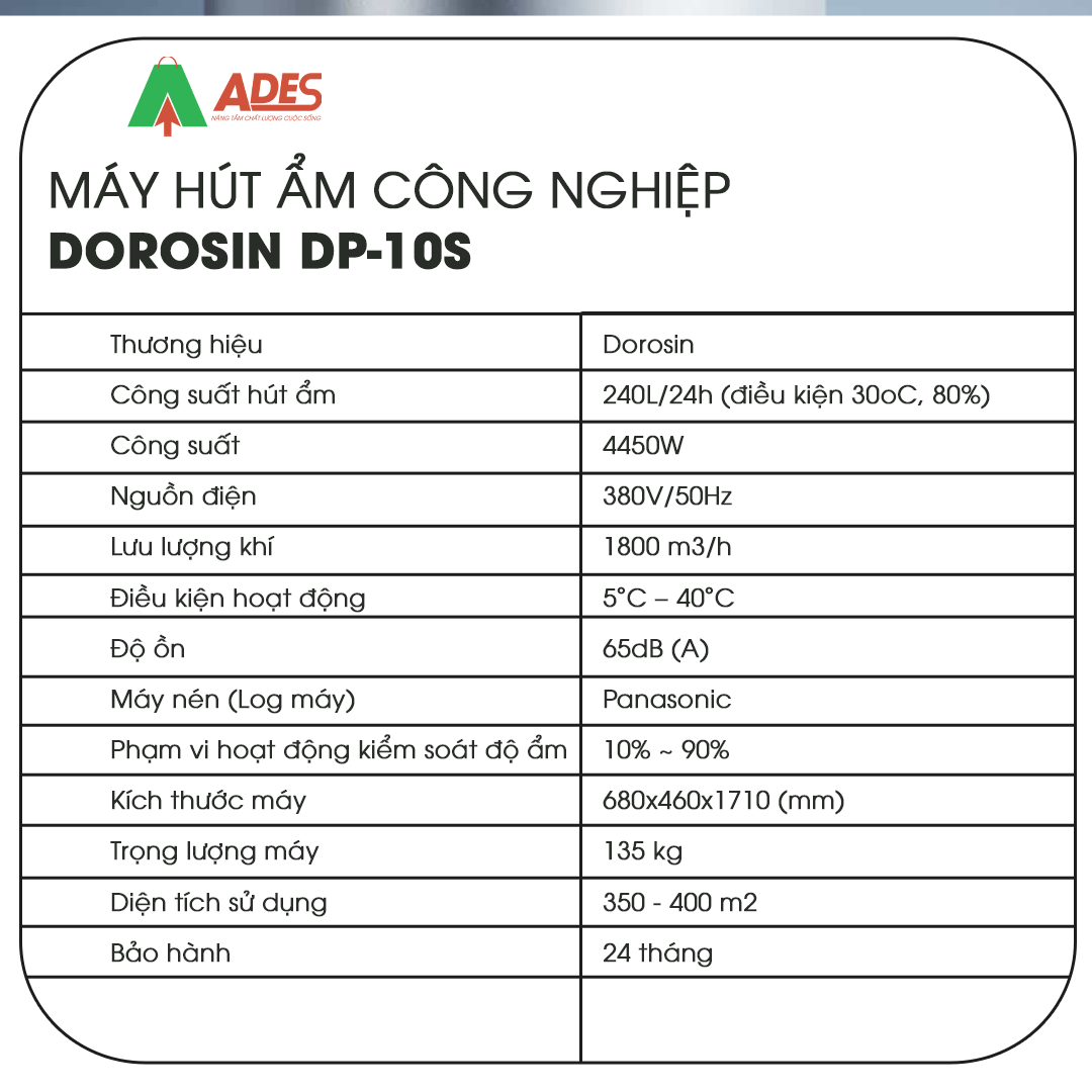 May hut am Dorosin Dorosin DP-10S