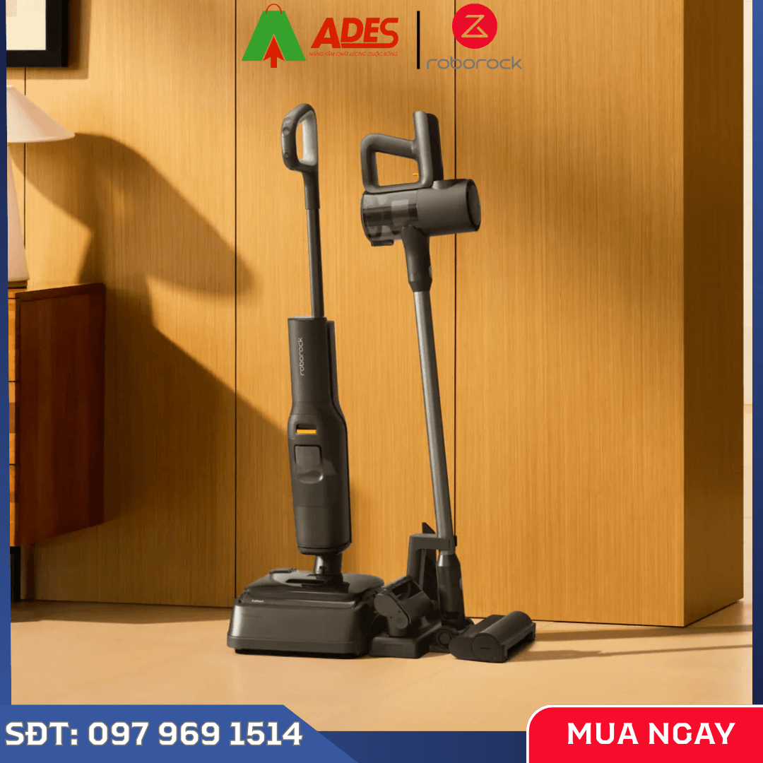 Máy hút bụi lau nhà cầm tay Roborock F25 ACE Combo (5-in-1) lực hút 20.000 Pa