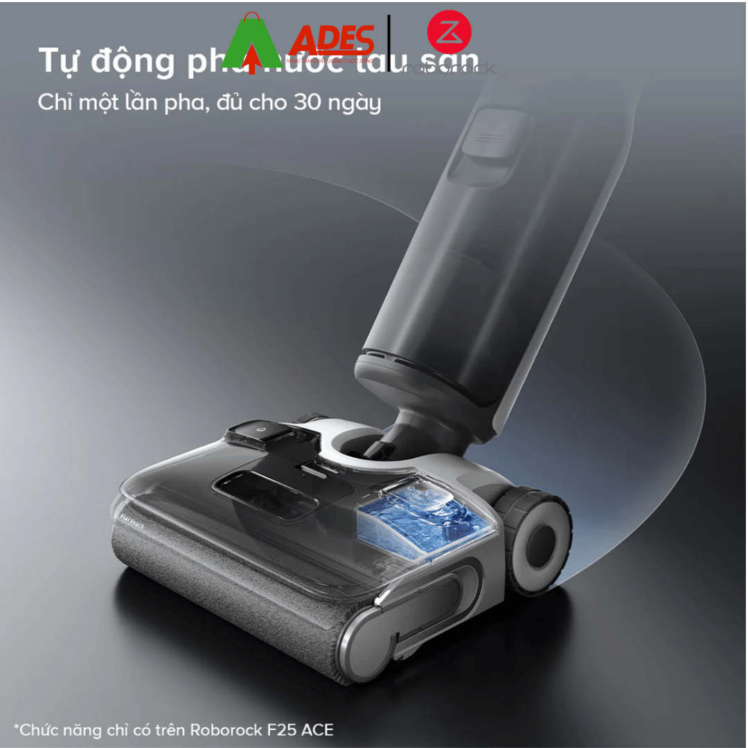 Máy hút bụi lau nhà cầm tay Roborock F25 ACE lực hút 20.000 Pa