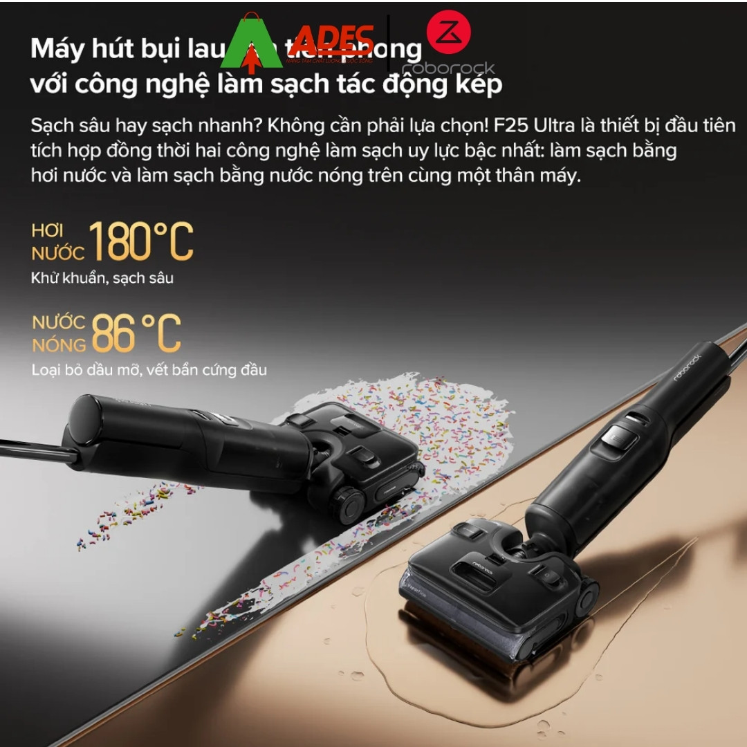 Máy hút bụi lau nhà cầm tay Roborock F25 Ultra