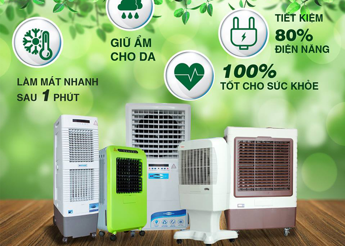 tiết kiệm điện với quạt điều hoà