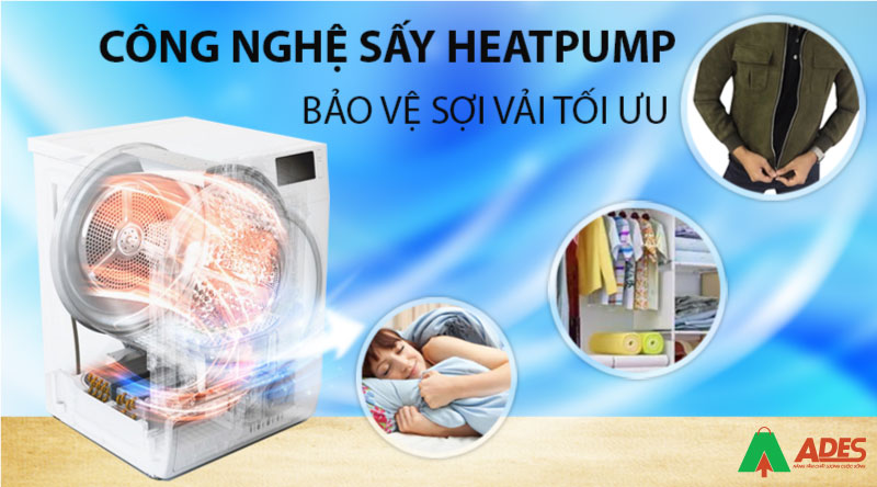 Bao ve quan ao cung cong nghe Heatpump