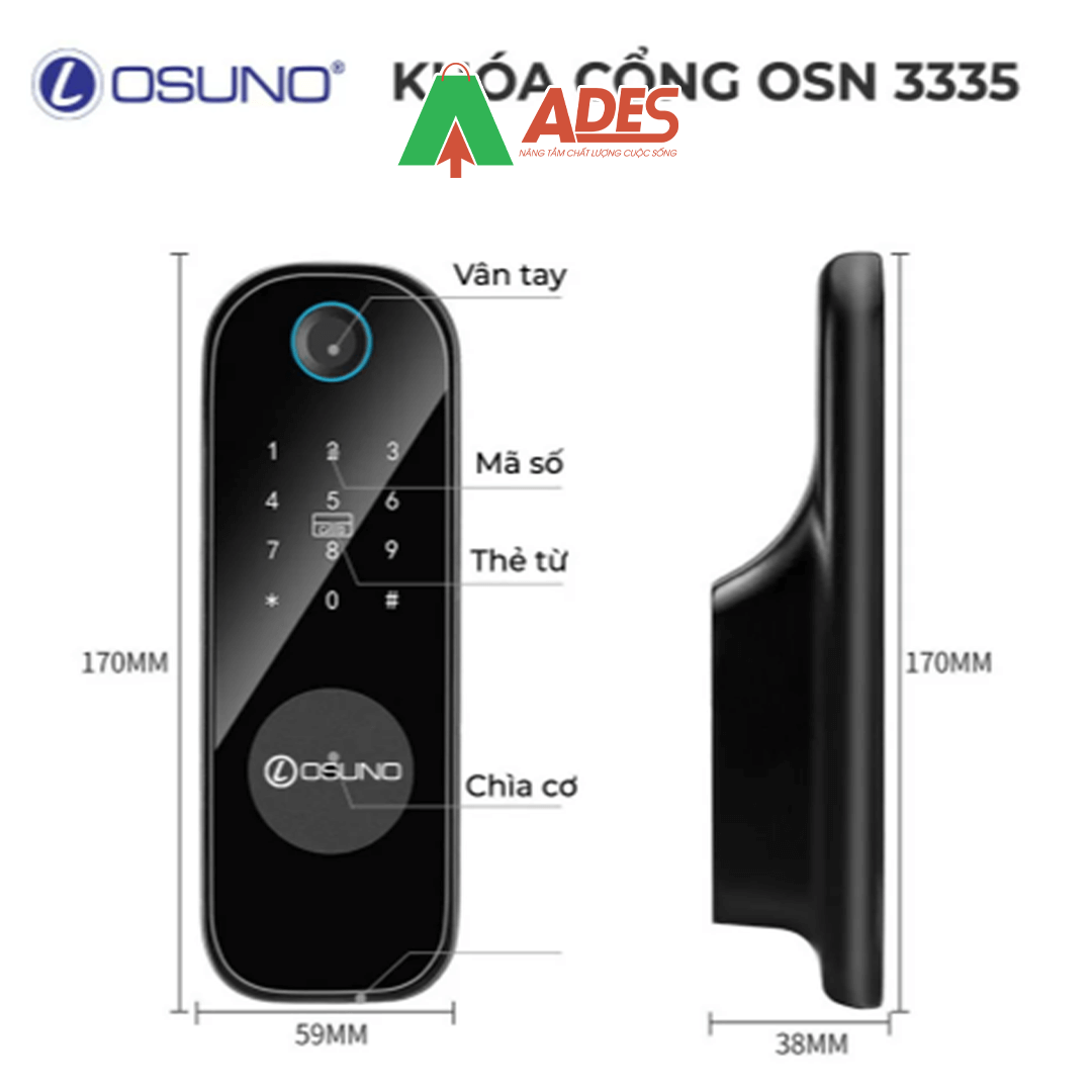 Khoa van tay OSN-3335