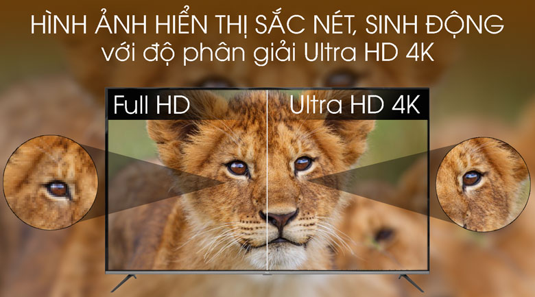 Android tivi TCL 4K 55inch L55P8