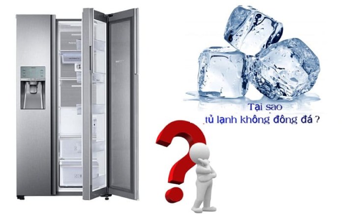 Các dấu hiệu và cách nhận biết bộ xả đá bị hỏng