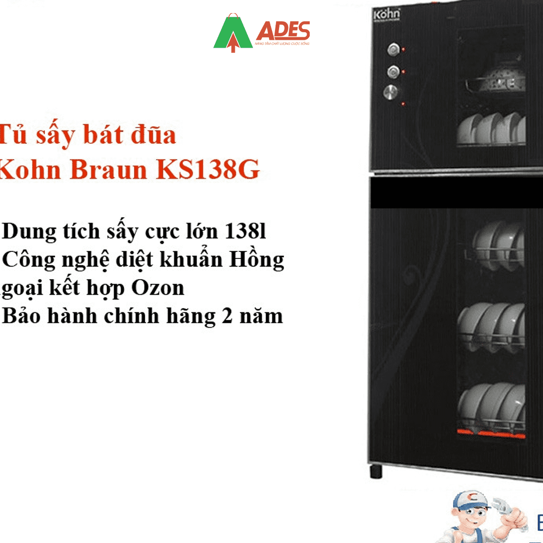 Tu say khu trung Braun Kohn KS138G