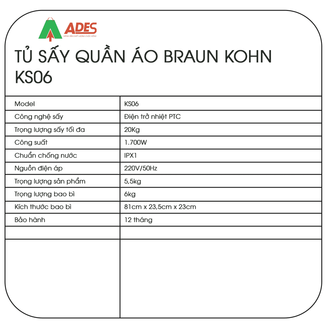 Tu say quan ao Kohn KS06