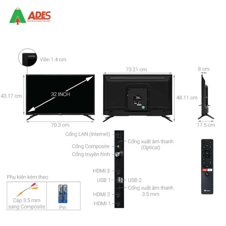 Android TV Casper 32 inch 32HG5000