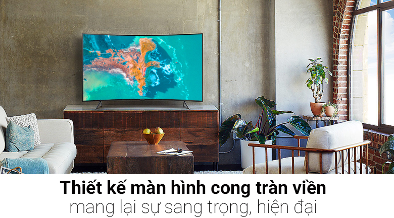 Smart Tivi màn hình cong | Samsung 4K 49 inch | Model UA49NU7300