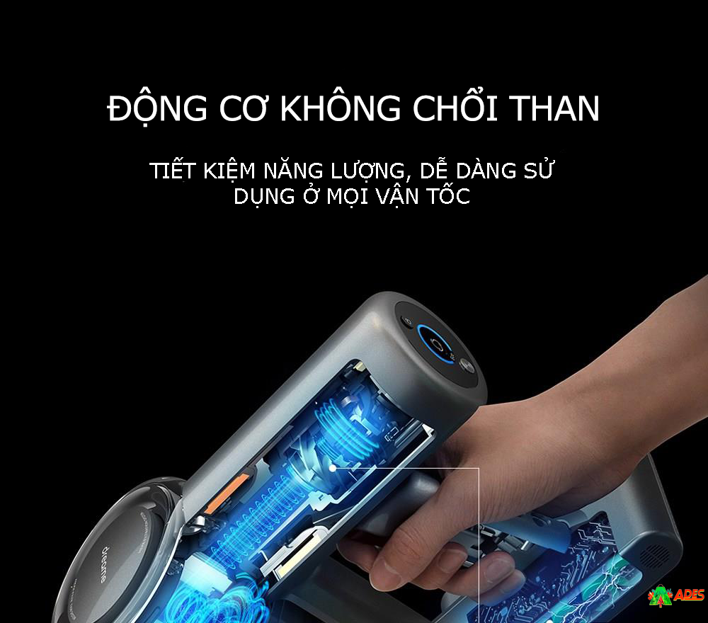 dong co khong choi than nhe nhang, khong tieu hao nang luong