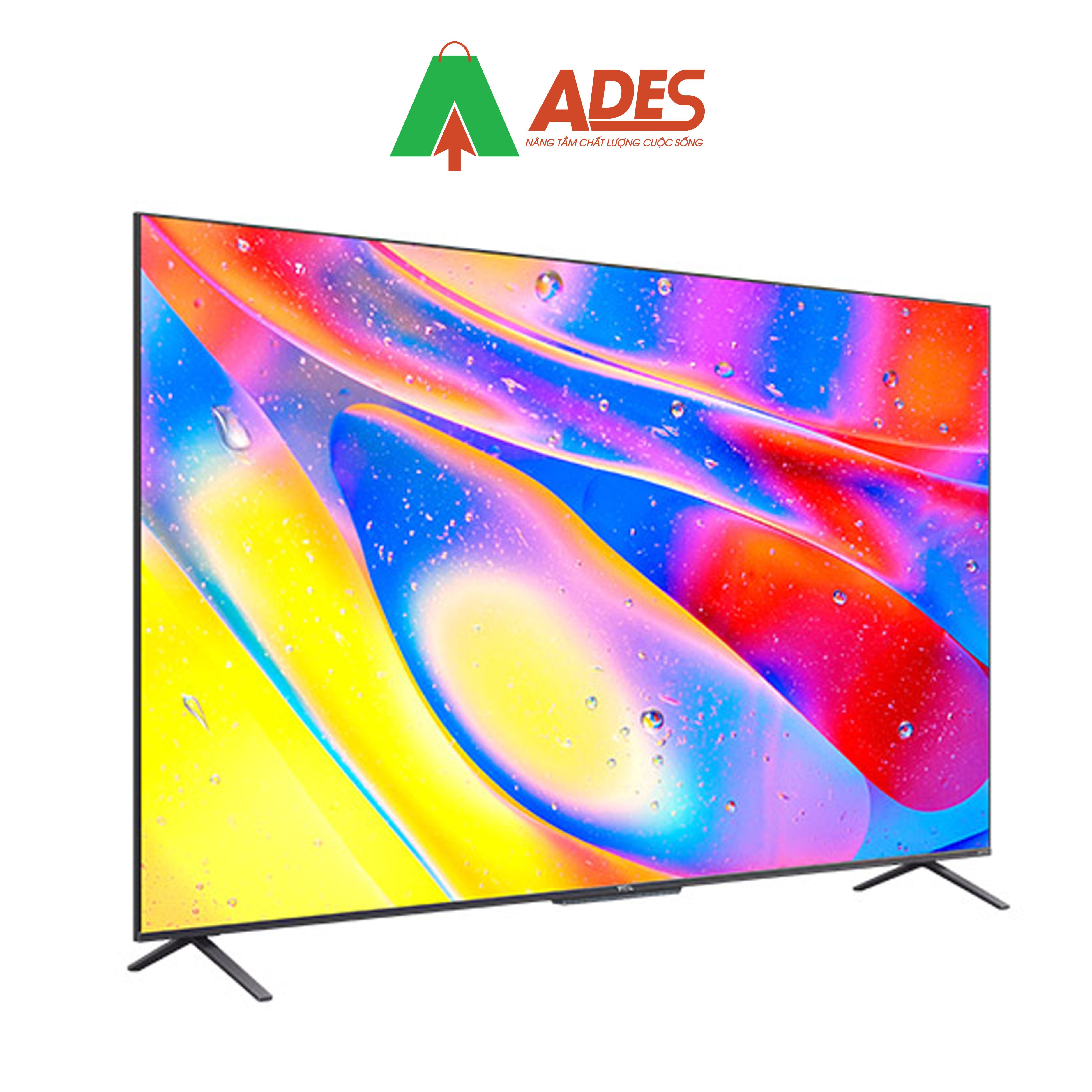 Hinh anh thuc te Android QLED TiVi TCL 4K 50inch 50C725