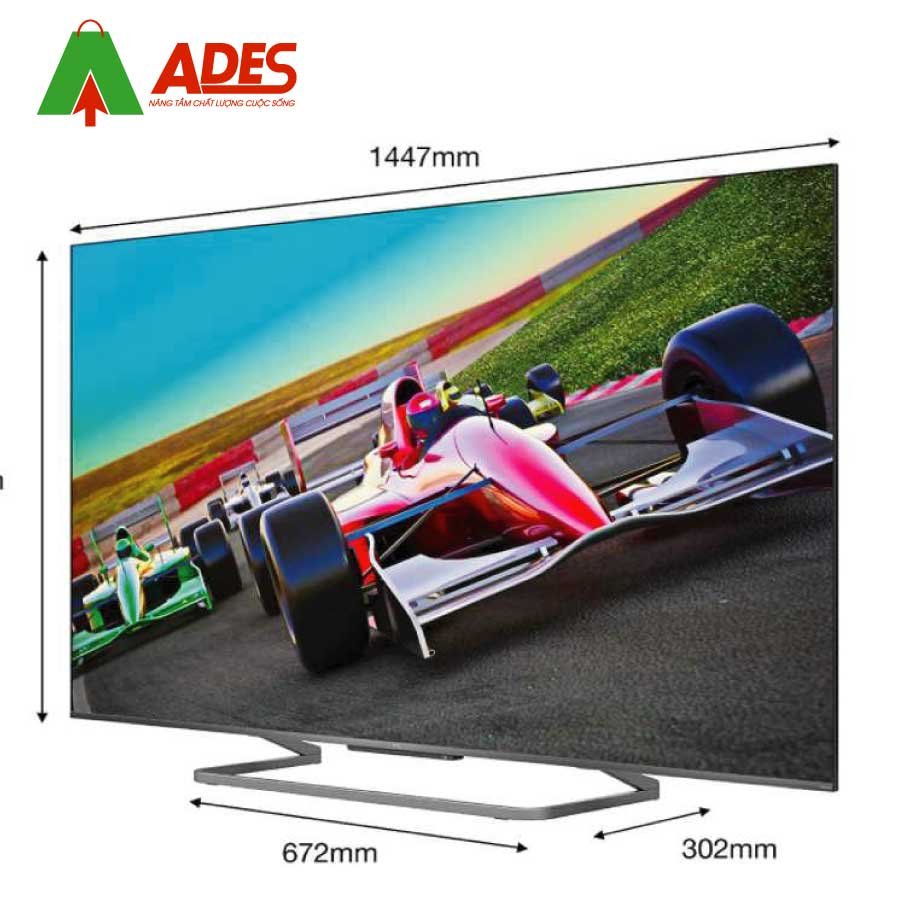 Thong tin ki thuat Android TiVi TCL QLED 4K 65 Inch 65C728