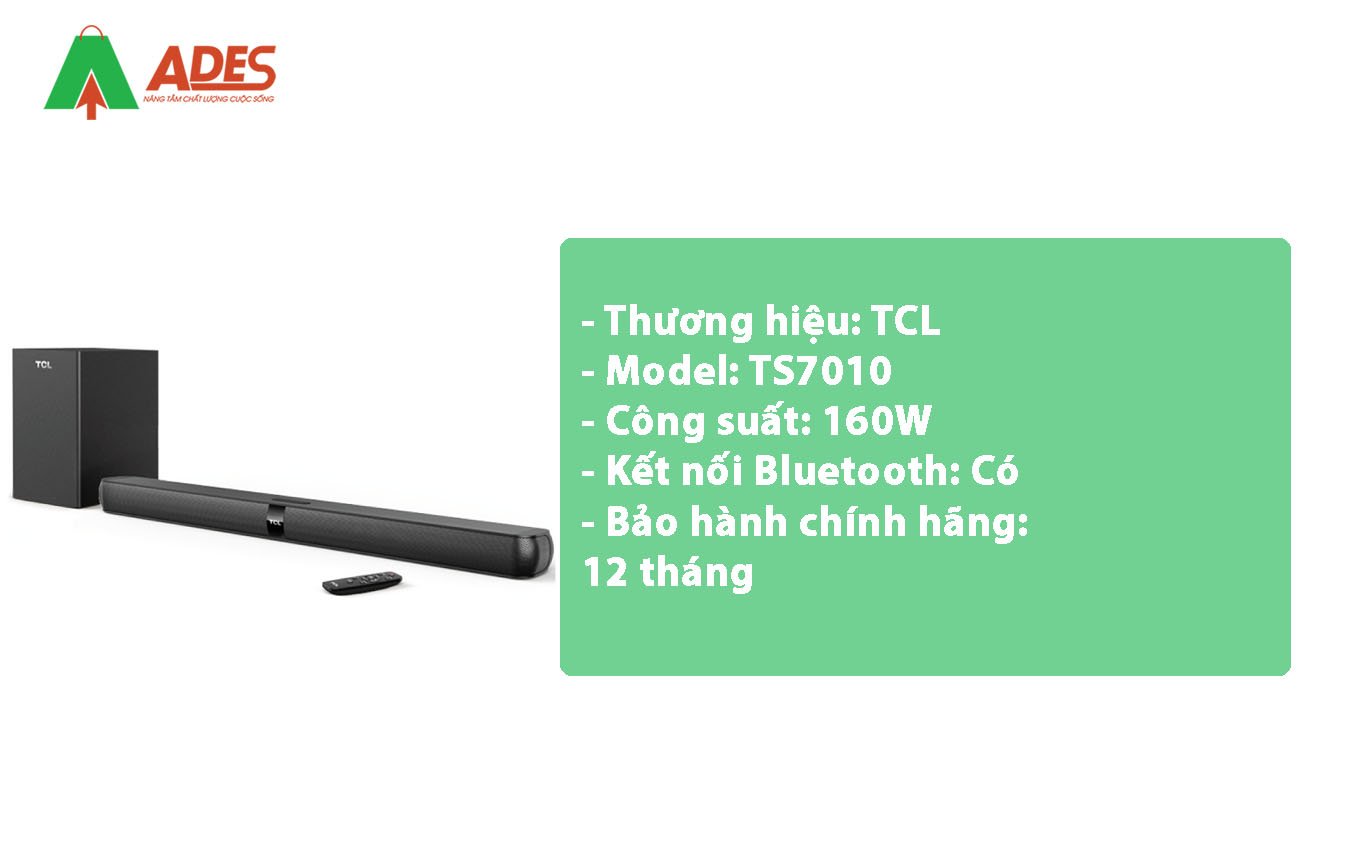 Thong tin ki thuat loa Soundbar TCL TS7010