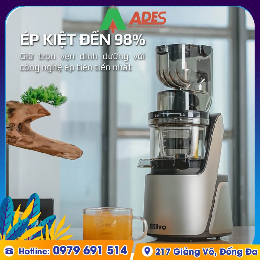 May ep cham trai cay da nang Olivo SJ189