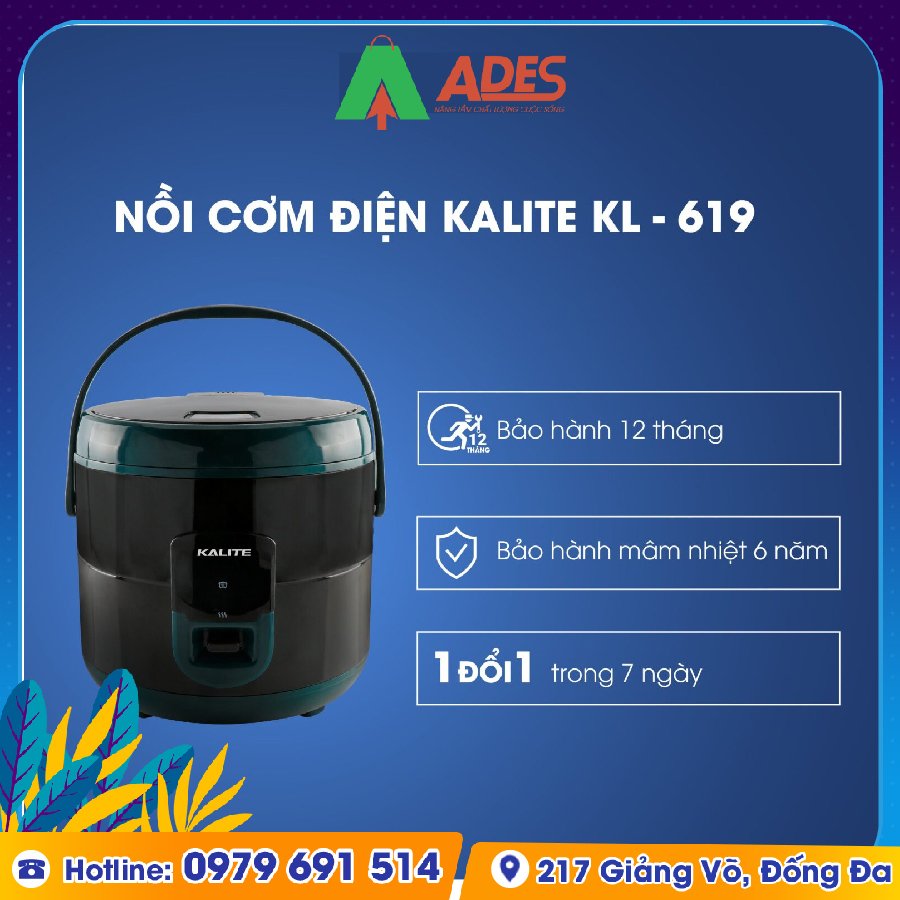 Noi Com Dien Kalite KL-619