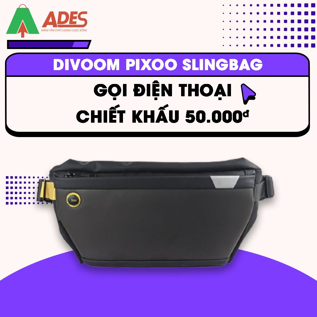 DIVOOM PIXOO SLING goi dien nhan chiet khau