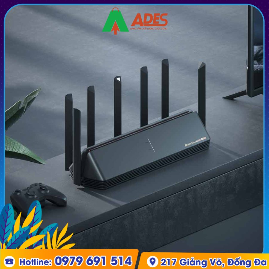 Router Wifi Xiaomi AX6000 Mesh AIoT Wifi 6 chinh hang