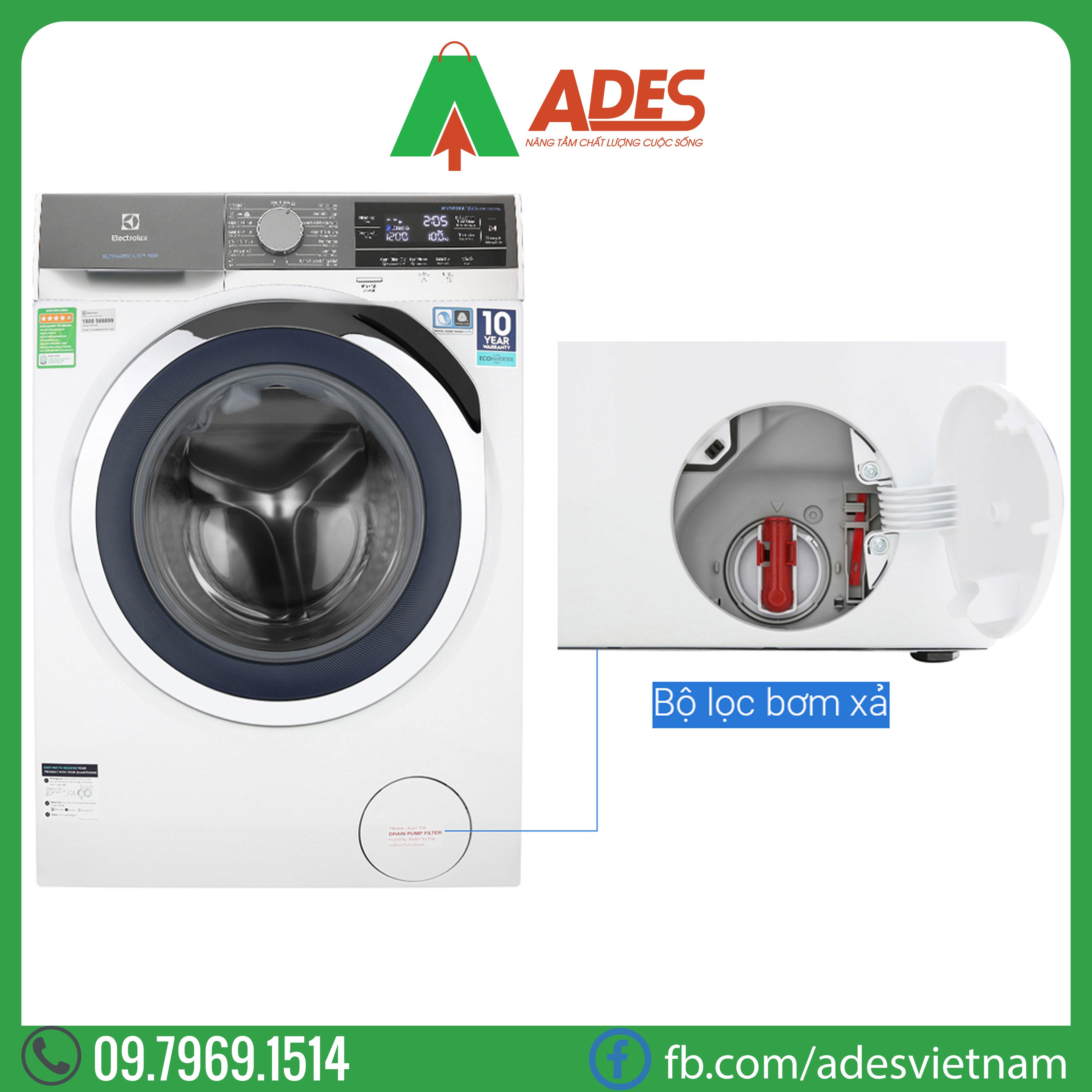 May giat Electrolux Inverter 11 kg EWF1141AEWA