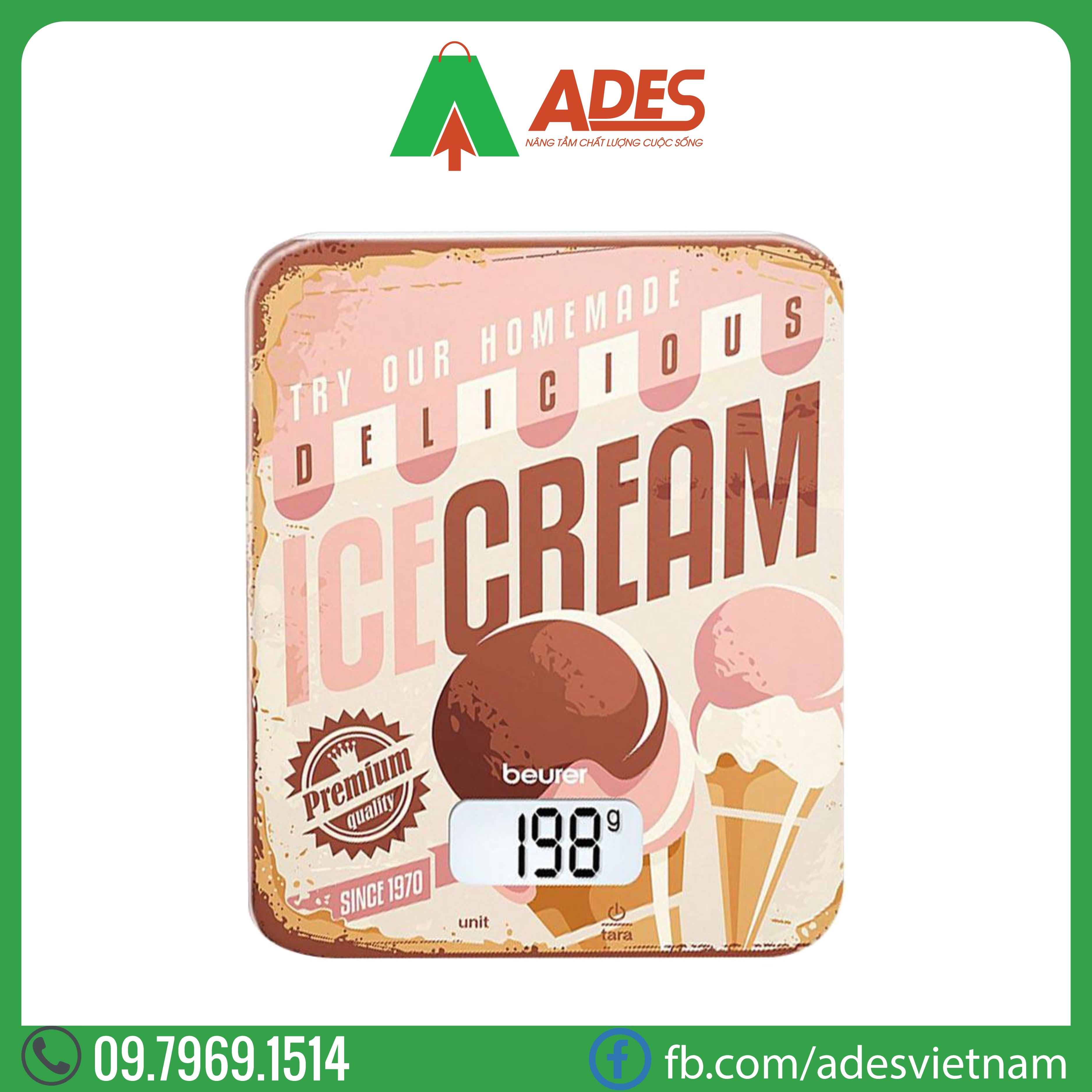 can nha bep Beurer KS19-ICE CREAM