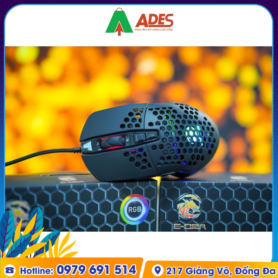 Chuot Gaming Edra EM616 2021