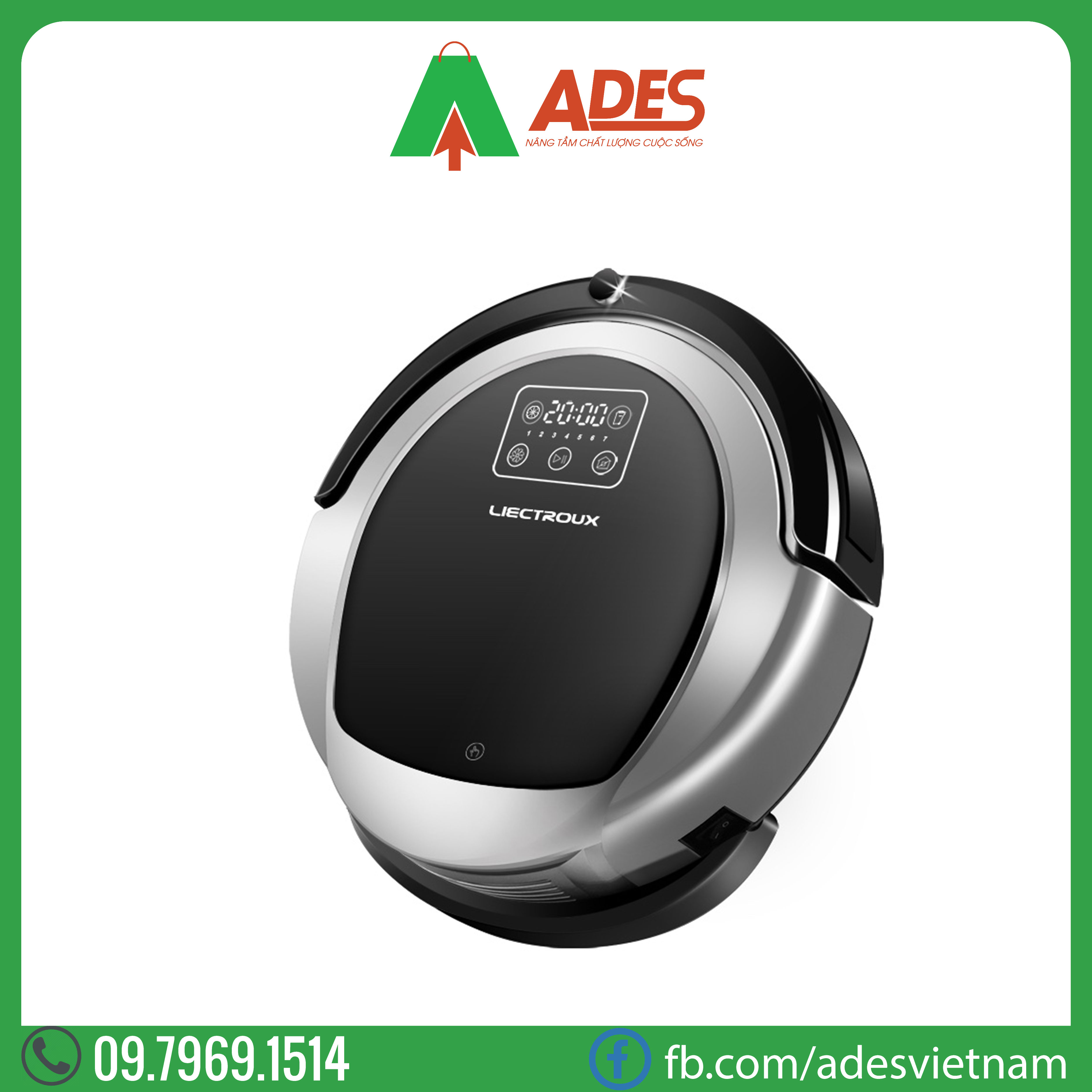 Robot hut bui Liectroux B6009 Dien may ADES