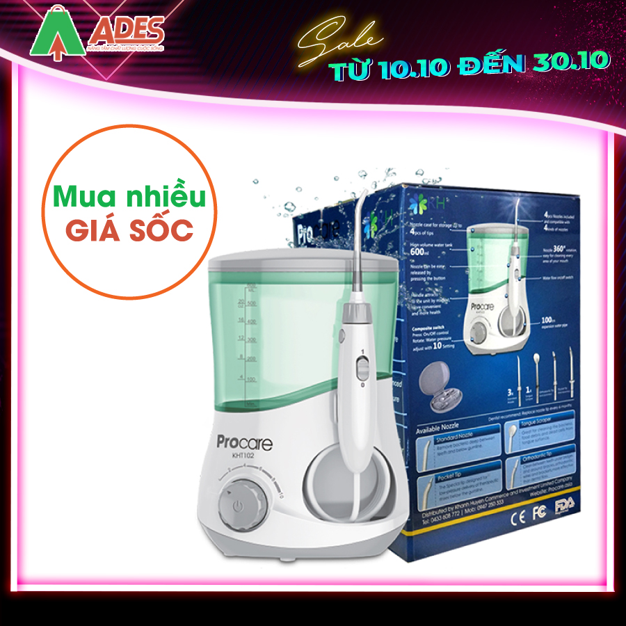 May tam nuoc Procare KHT102