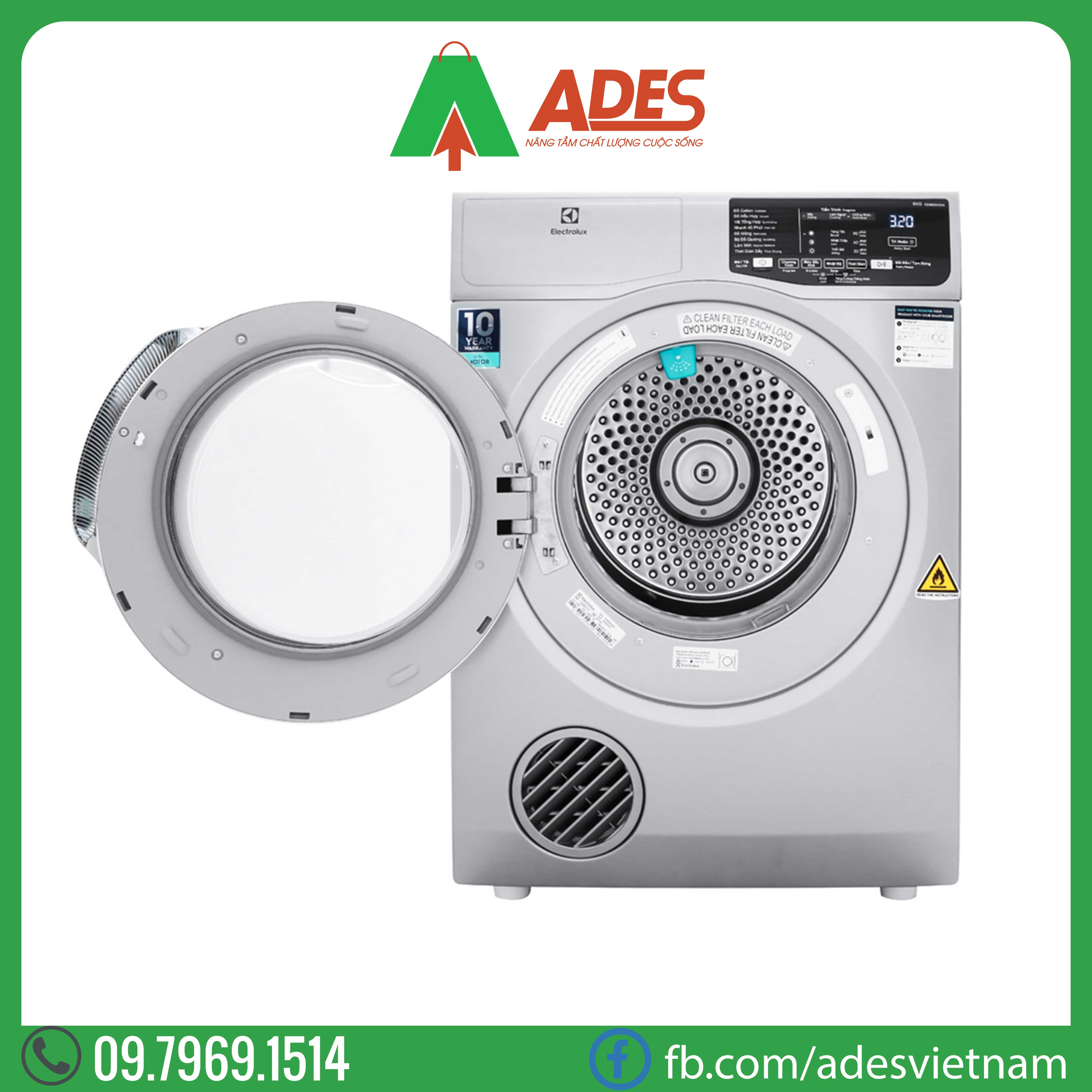 May say Electrolux 8kg EDS805KQSA