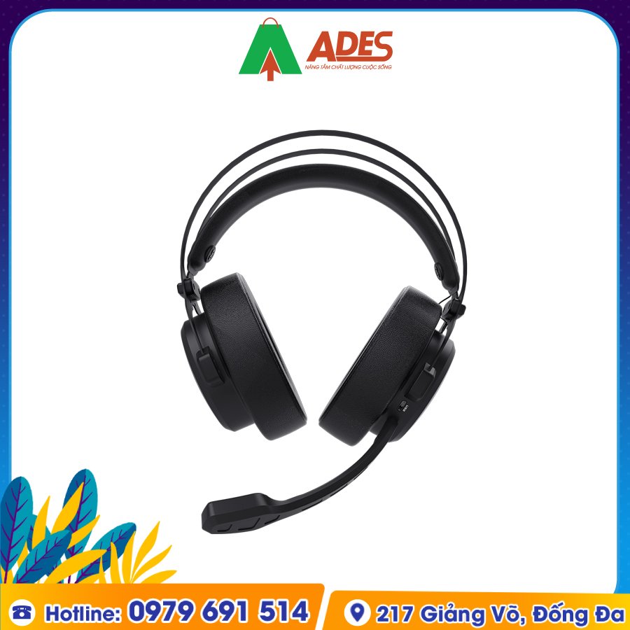 Tai Nghe Gaming Không Dây Over-Ear Zidli FH1 chat luong
