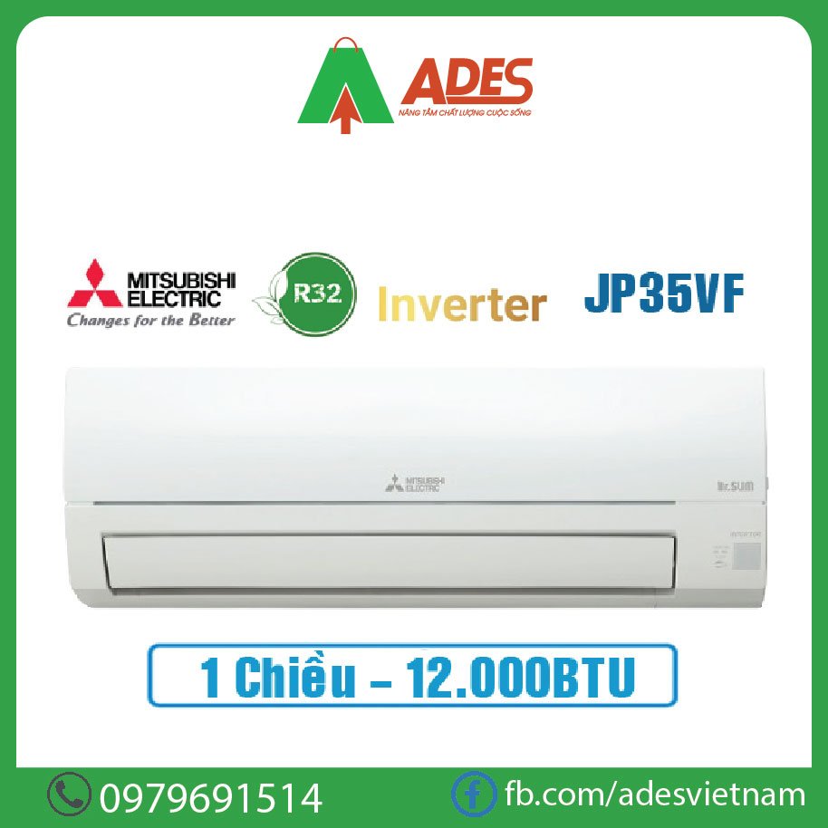 dieu hoa Mitsubishi Electric Inverter 1.5 HP MSY-JP35VF