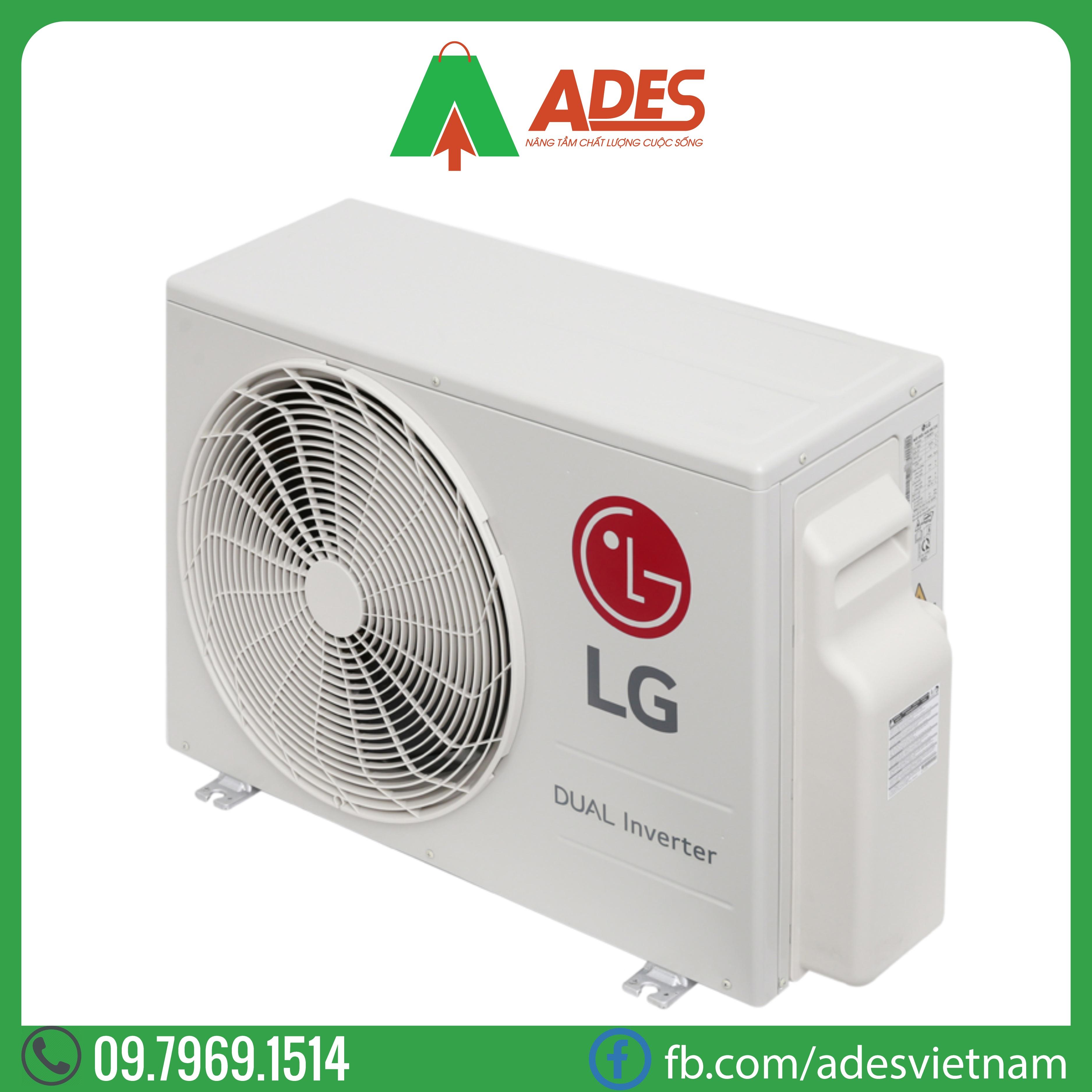 anh cuc nong dieu hoa LG Inverter 2HP V18ENF