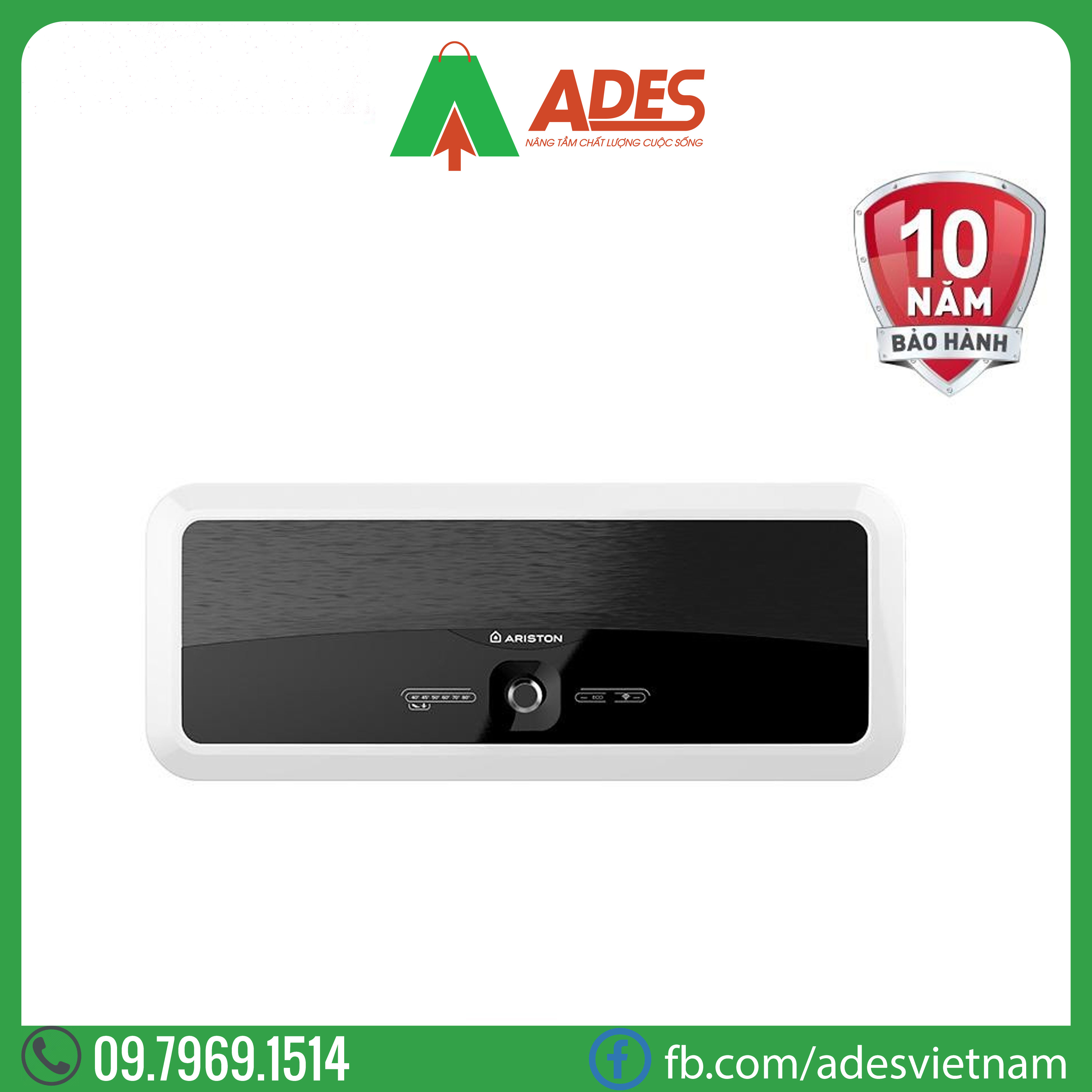 Binh Nong Lanh ARISTON SL2-30 LUX WIFI 2.5FE 30 LIT