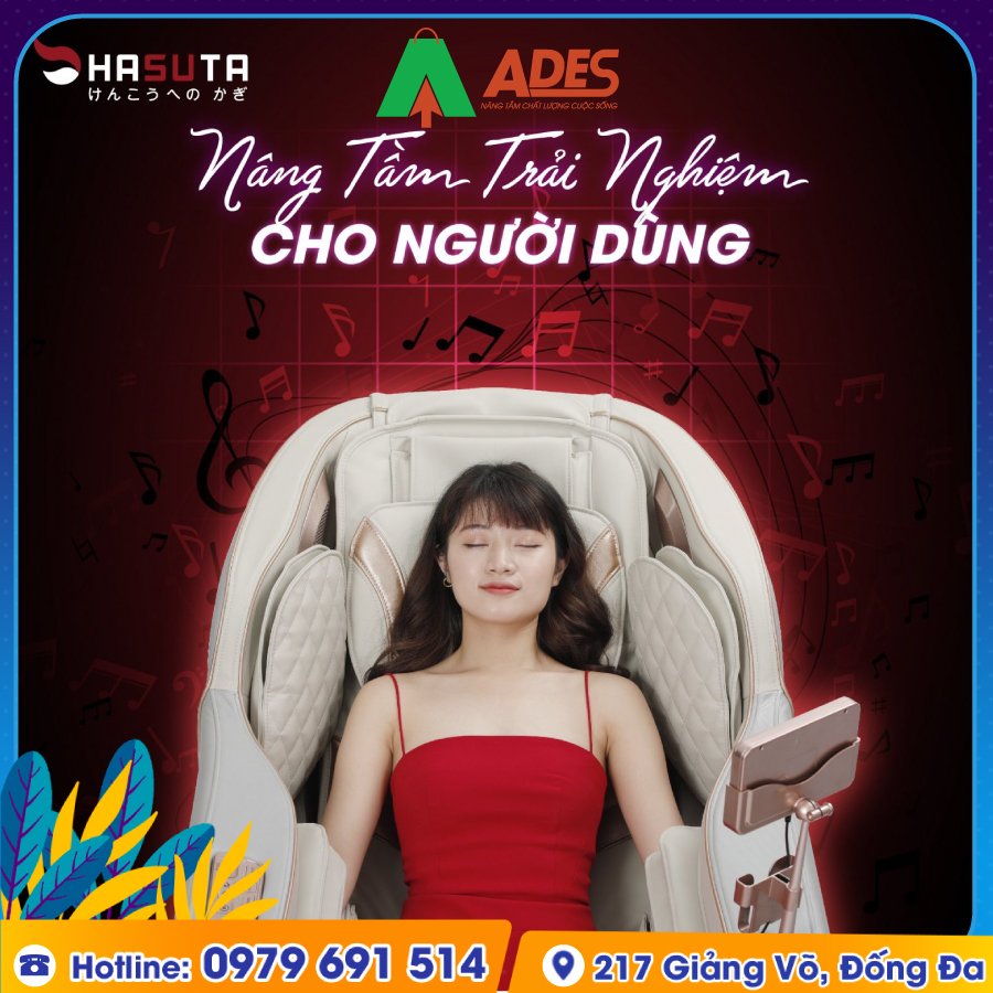 Ghe Massage Toan Than Hasuta HMC-831 chat luong