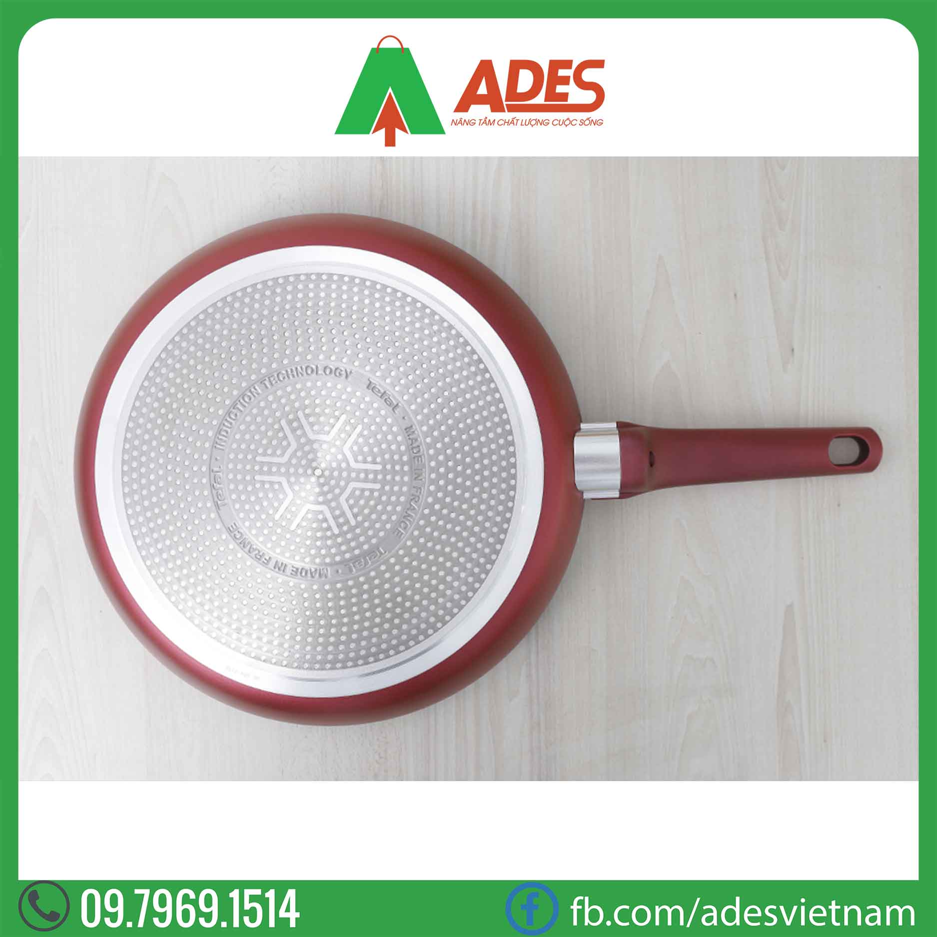 Chao chong dinh Tefal C6820772 30Cm