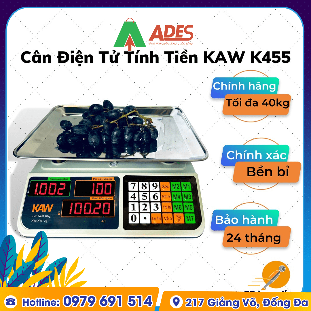 Can dien tu KAW K450 40KG