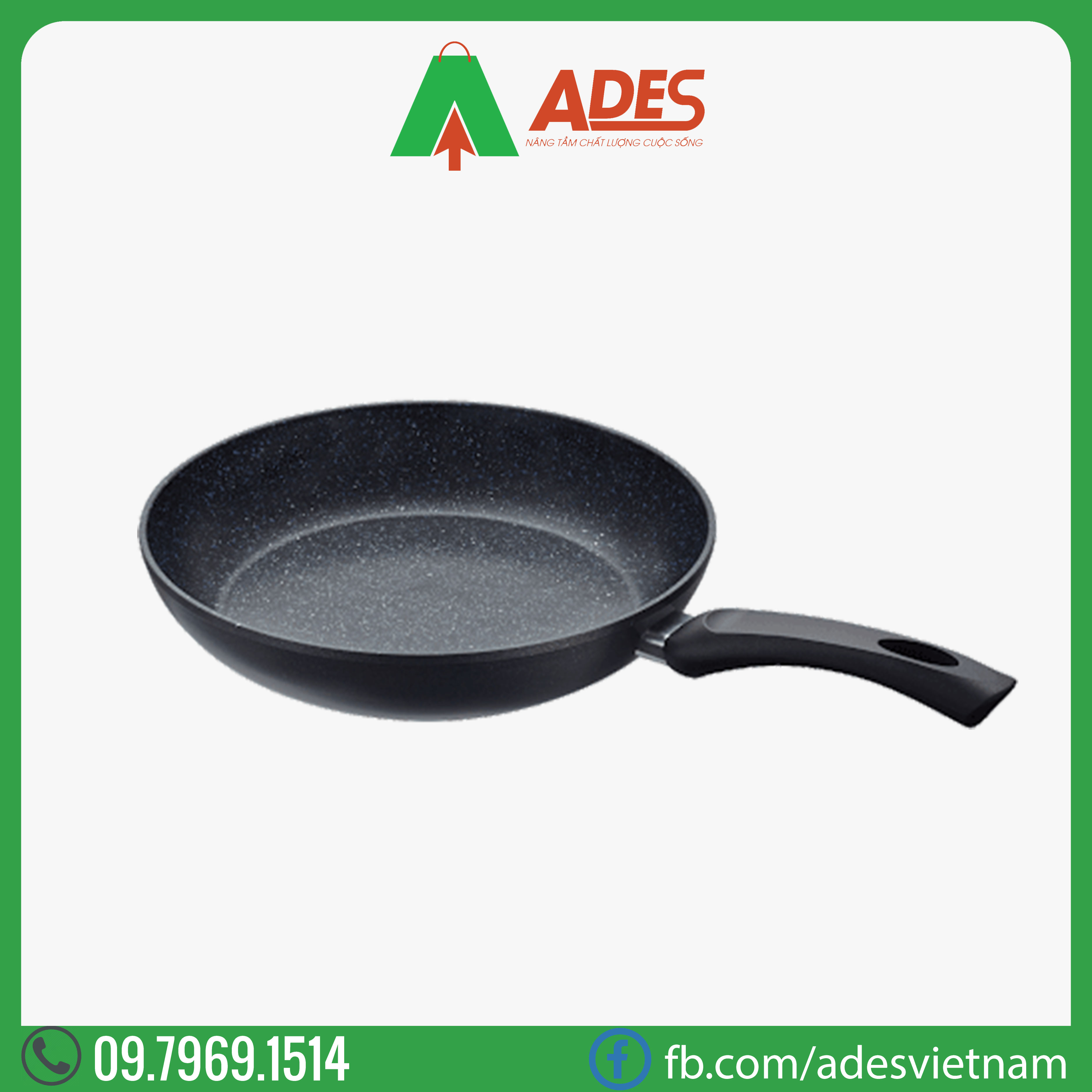 Chao da hoa cuong Fissler Stardust 24cm Dien may ADES