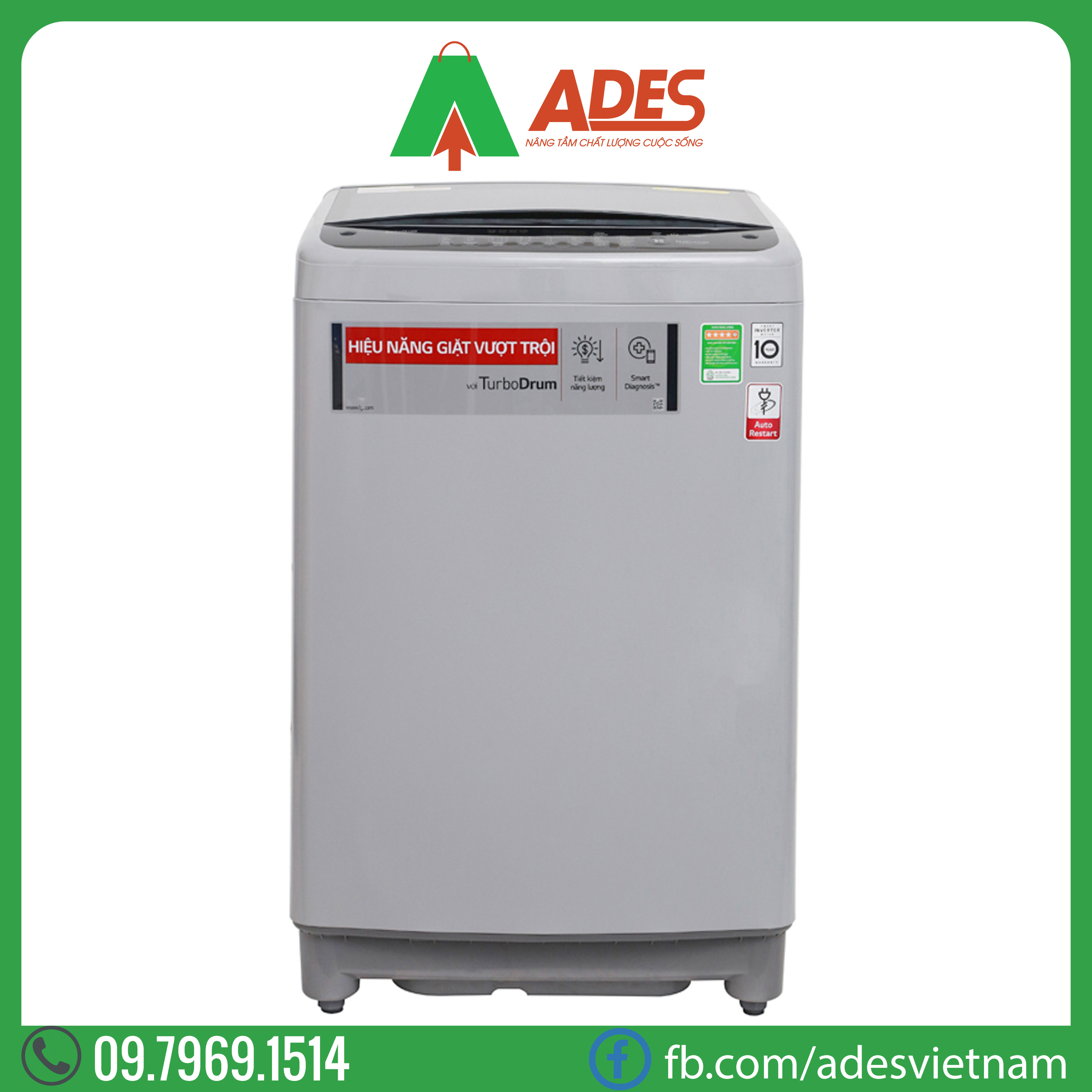 May giat LG Inverter 8.5 kg T2385VS2M