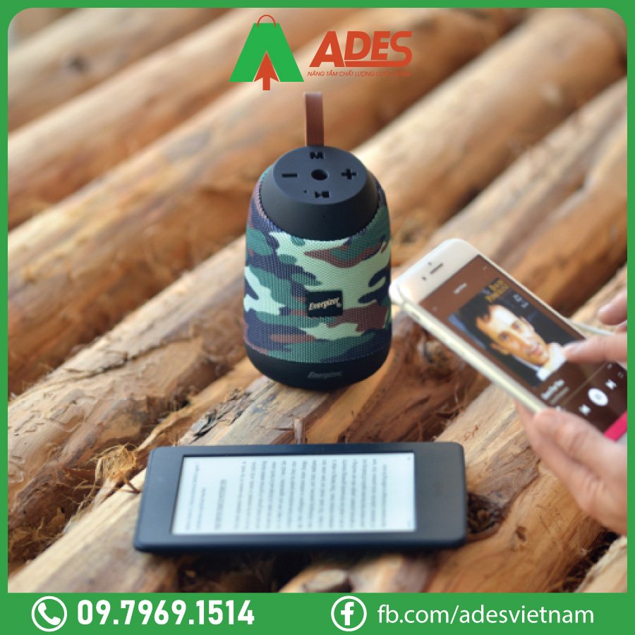 Loa Bluetooth Energizer BTS 061 Camo de dang mang theo