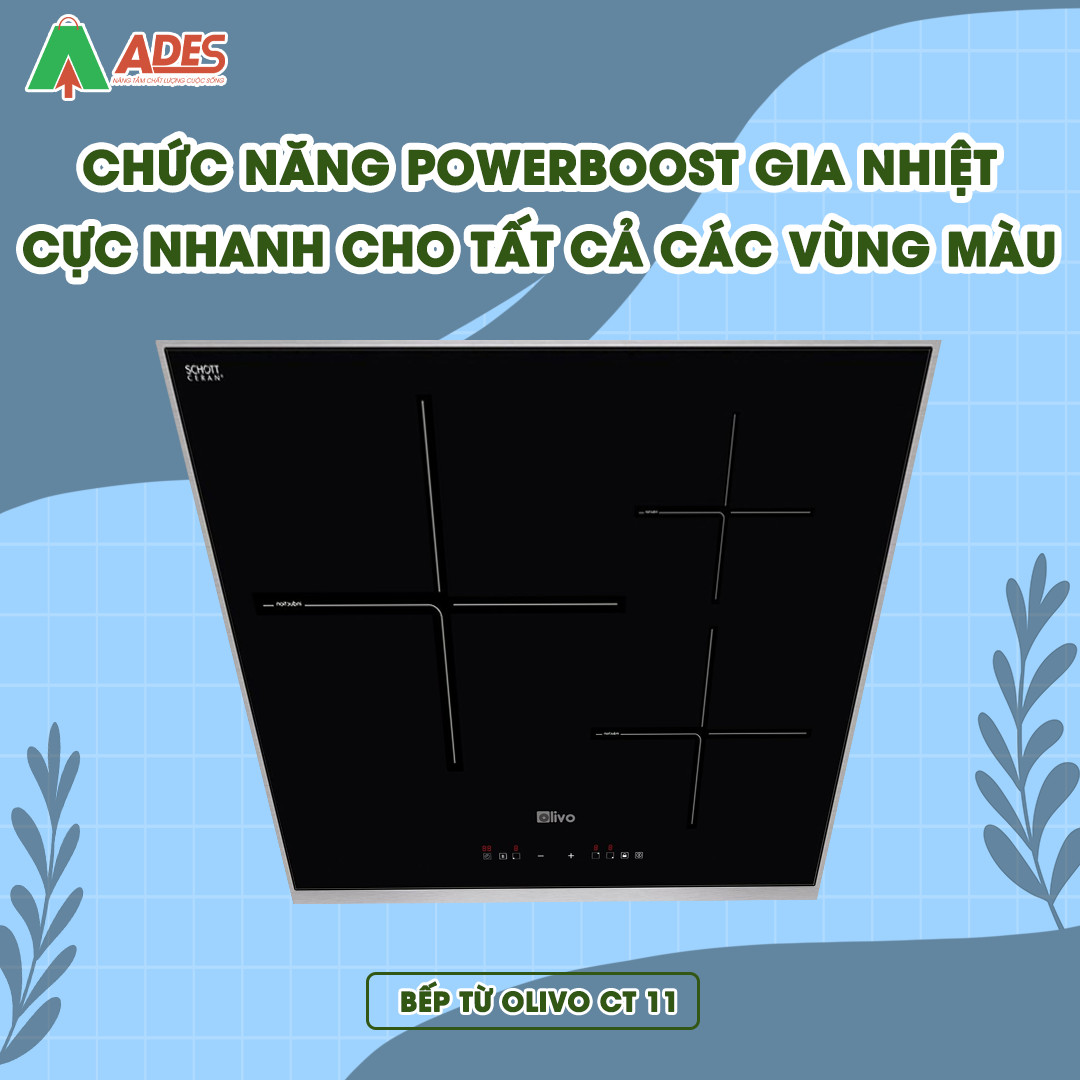 Bep Tu Olivo 3 Vung CT 11 chinh hang