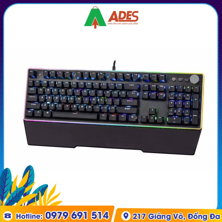 Ban Phim Co Gaming Edra EK308 Plus